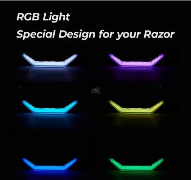 Центральний габаритний ліхтар, денні ходові вогні RGB для Polaris RZR PRO XP/RZR PRO R/RZR Turbo R, Kemimoto заміна 2884346 B0801-00302CL  фото