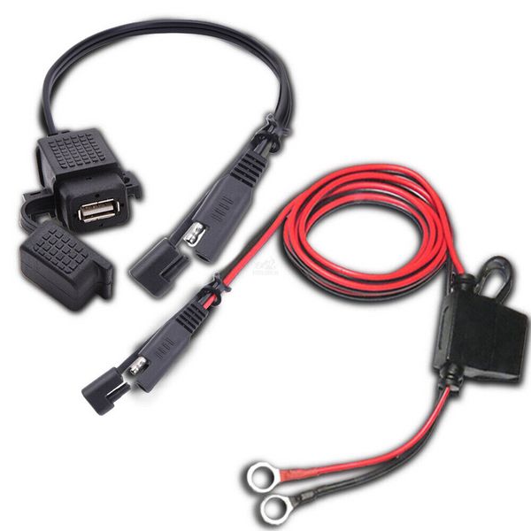 USB-зарядка 5V/2.1A длиной кабеля 120см, Kemimoto FTVWH014 FTVWH014 фото
